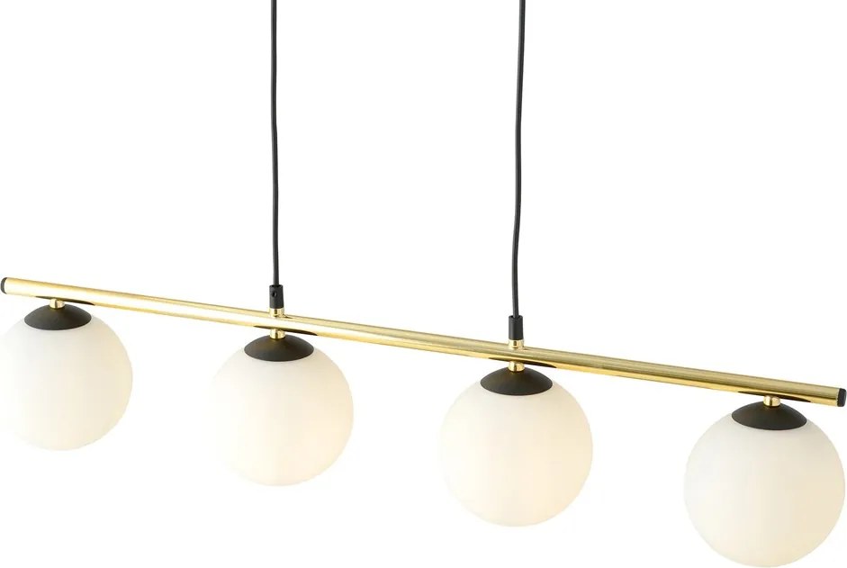 Emibig modern függeszték alora fehér fekete arany emi1254/4
