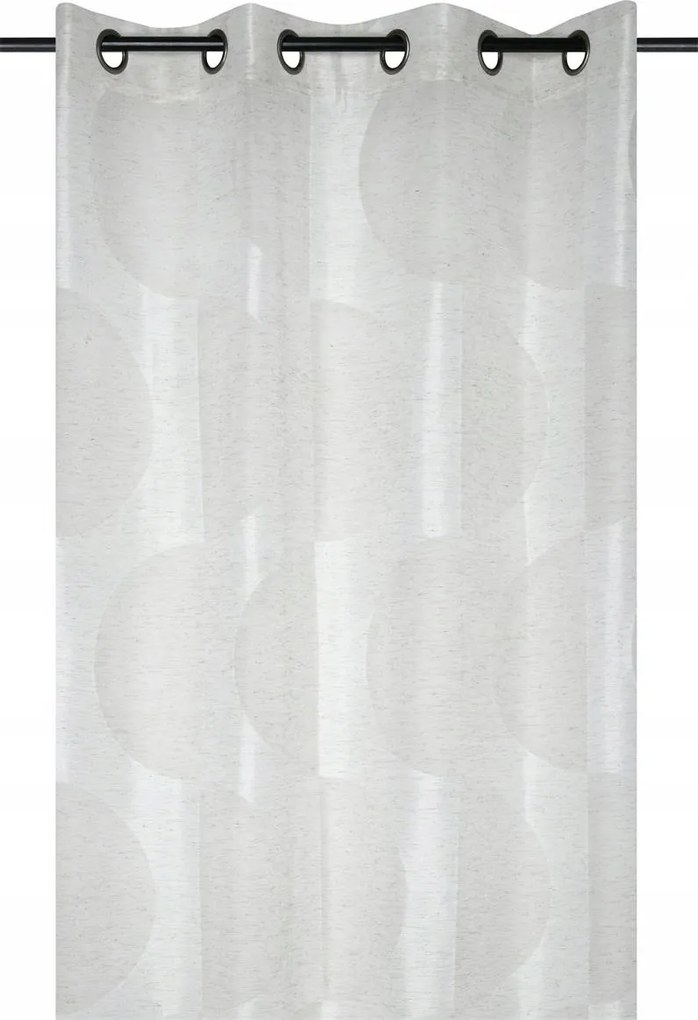 Függöny Átvezető Szürke 140 x 260 CM Beltéri Vasalás Nélkül