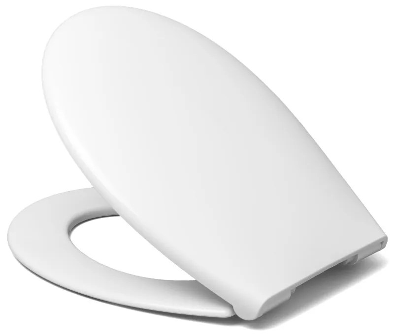 CONCEPT WC-ülőke, Saval2.0/Bázis, lecsapódásgátló, lepattintható, Thermoplast, fehér