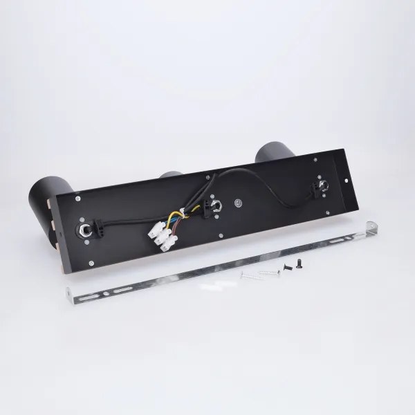 Brilagi - SELE WOOD ACOUSTIC spotlámpa 3xGU10/30W/230V fekete/fa