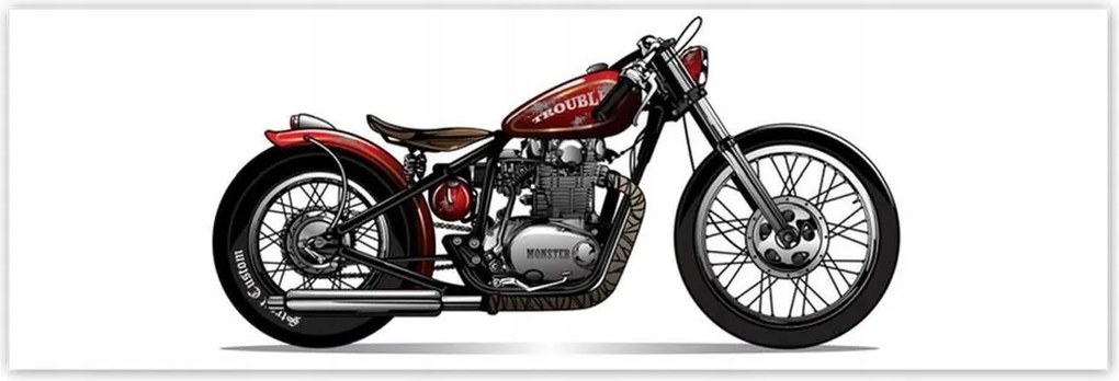 Poszterek 200x66 Motorkerékpár Antik Vintage