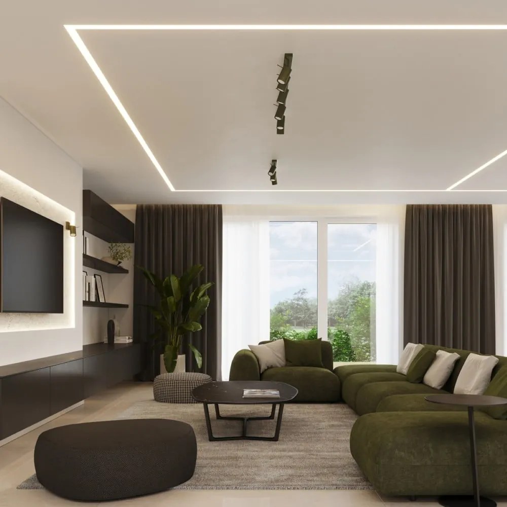 Zöld spotlámpa 6x45 cm Etna – Sollux