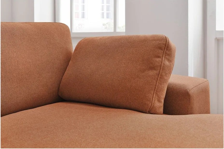 Narancssárga sarokkanapé Belair – Bobochic Paris