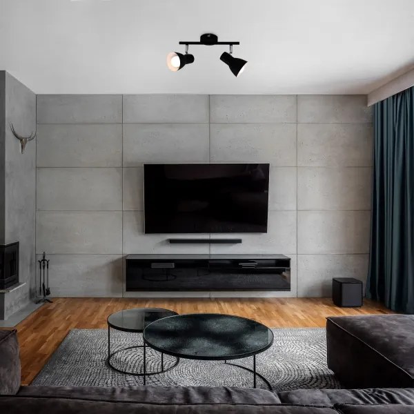 Briloner&nbsp;10698891 - Spotlámpa 2xE14/25W/230V fekete