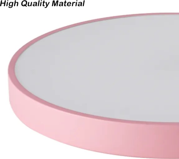 Brilagi - LED dimmelhető mennyezeti lámpatest POOL LED/48W/230V 3000-6000K 40 cm rózsaszín + távirányító