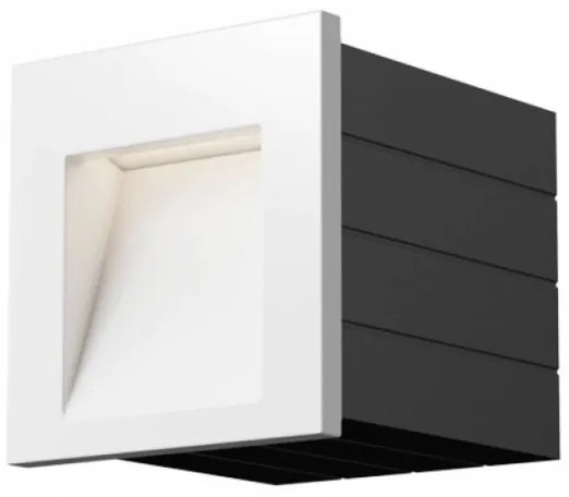 RED - R12013 - LED Kültéri beépített lámpa TESS LED/3W/230V IP54 fehér