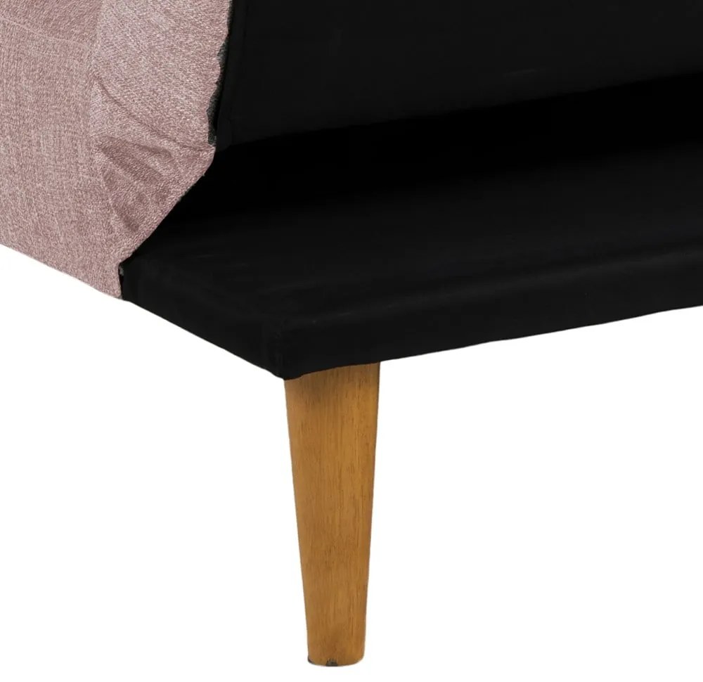 Rózsaszín kinyitható kanapé 180 cm Matylda – Bonami Essentials