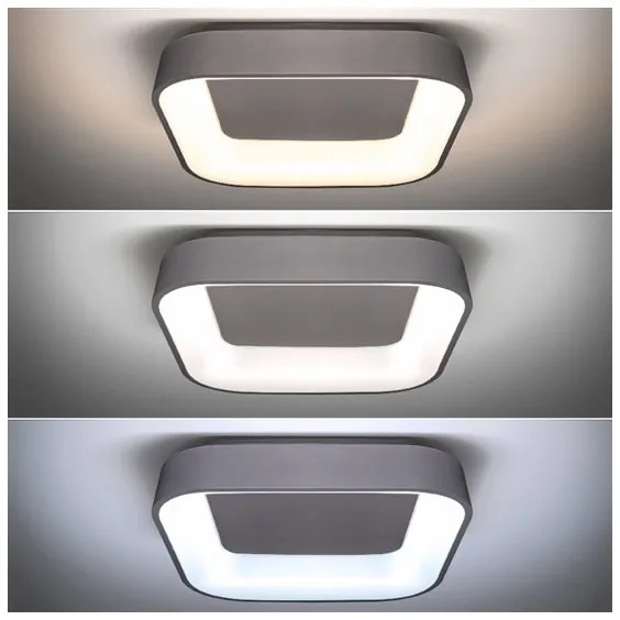 Solight WO769-G - TREVISO LED 48W stropní stmívatelné svítidlo s DO