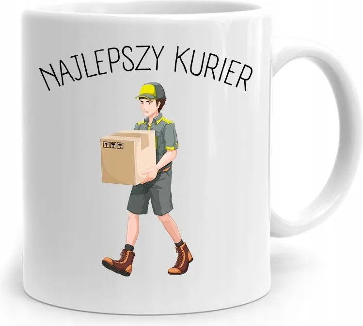 Ajándék Bögre Futárnak A Legjobb Futár! fényképes nyomattal