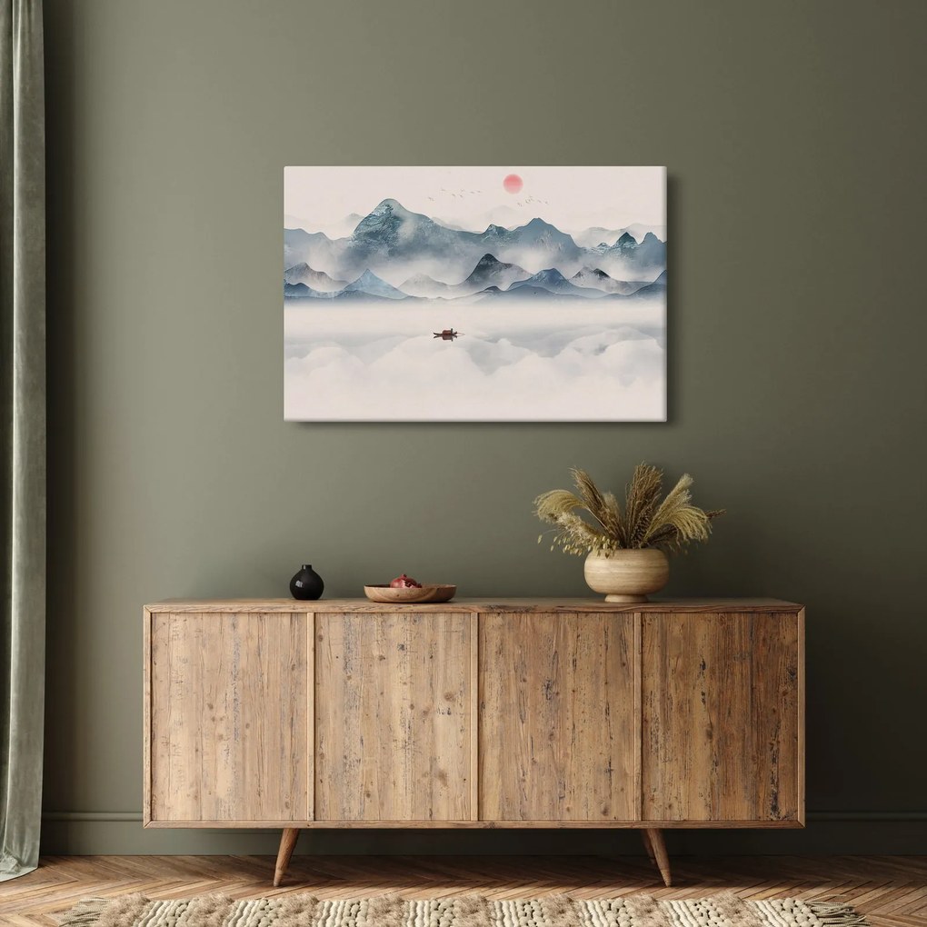Kép - Kék-hegyi völgy (90x60 cm)