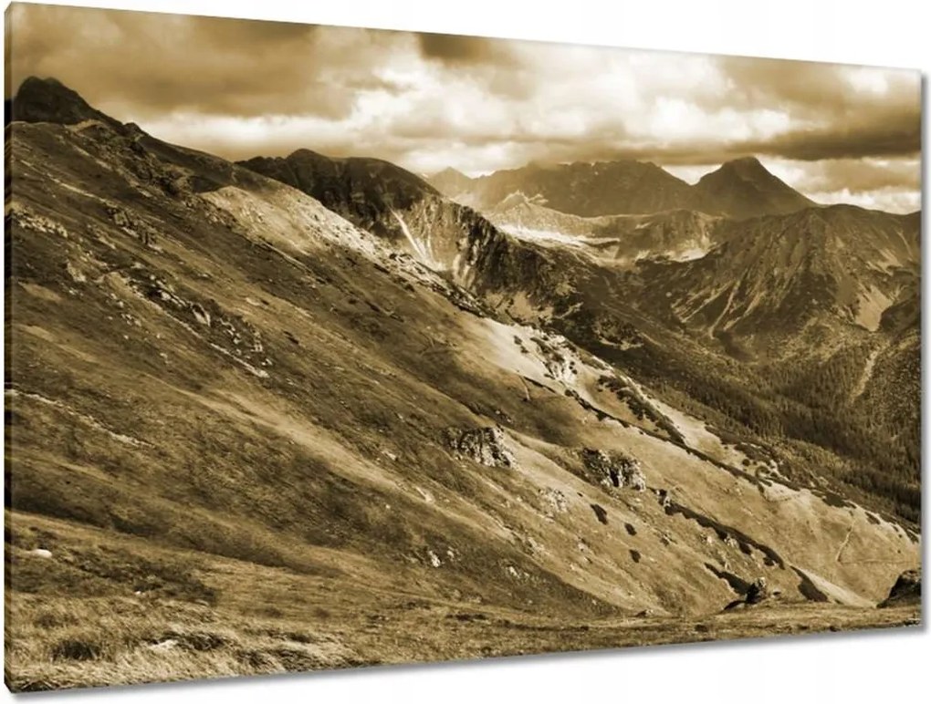 Képek 120x80 Tátra Lengyel hegyek Kilátás