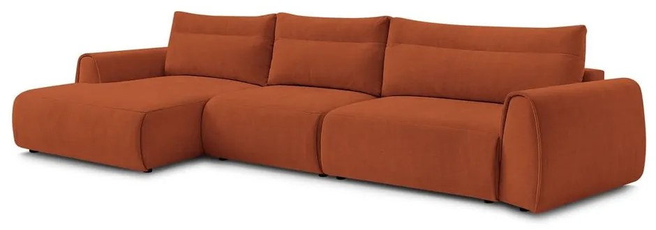 Narancssárga sarokkanapé Aden – Bobochic Paris