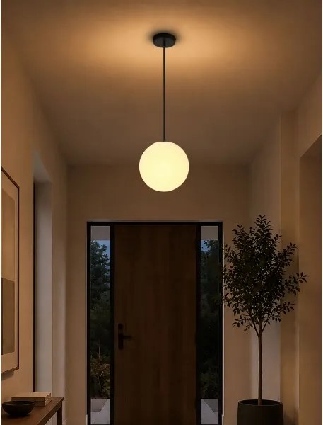 BRILAGI - kábeles függőlámpa POLOS 1xE27/40W/230V átm. 20 cm fekete