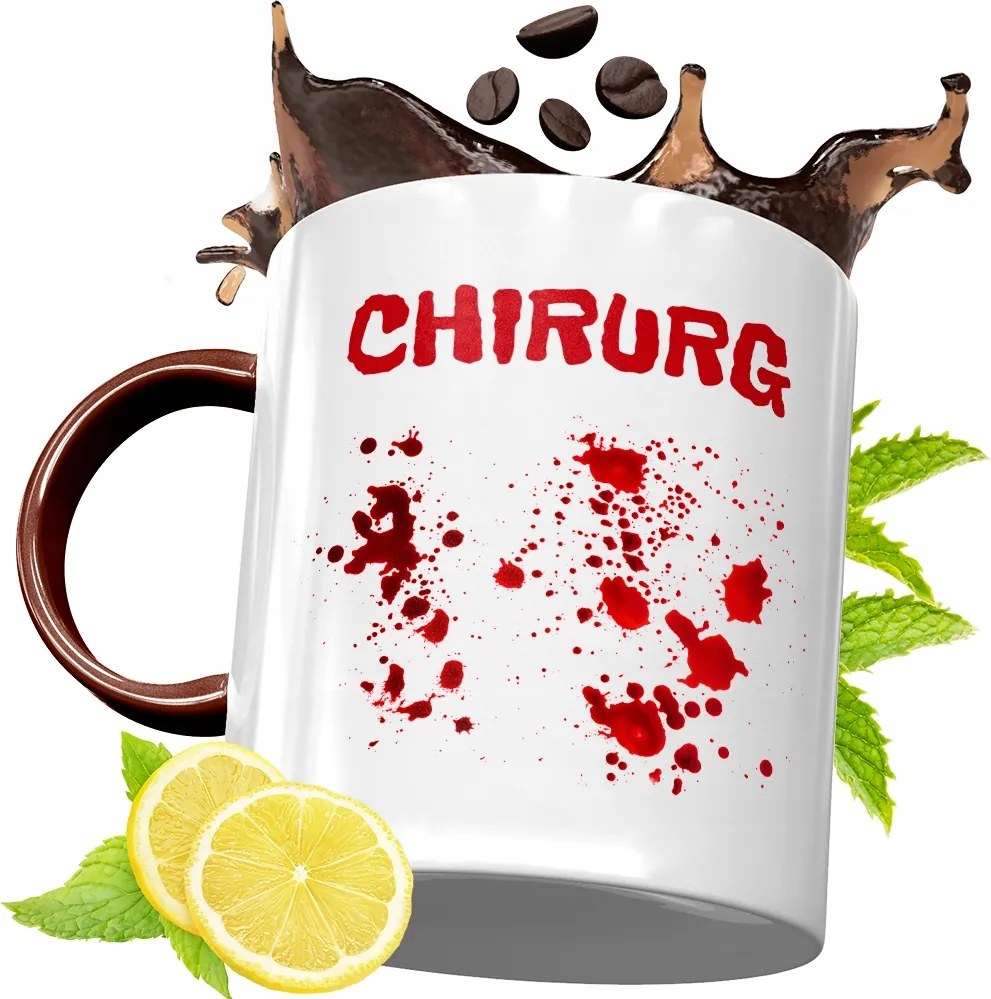 Bordó Bögre Doktornak Születésnapra Ajándék fényképes nyomattal