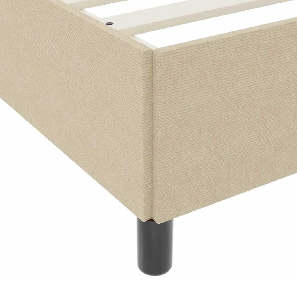 Ágykeret Szürke zöld 120 x 190 cm Bársony anyag