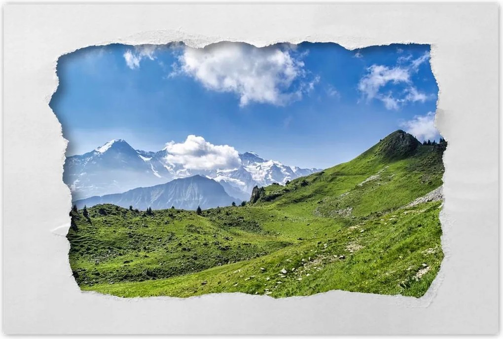 Poszterek 90x60 Gyönyörű hegyi táj