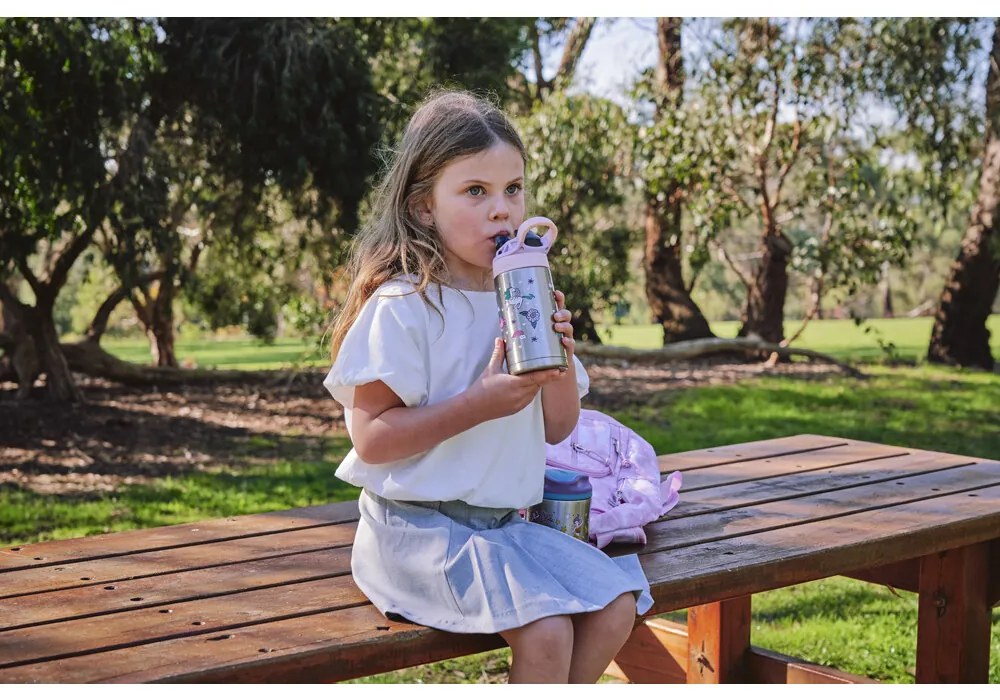 Contigo Gyermek hőálló palack Easy Clean 380 mlStrawberry Unicorn