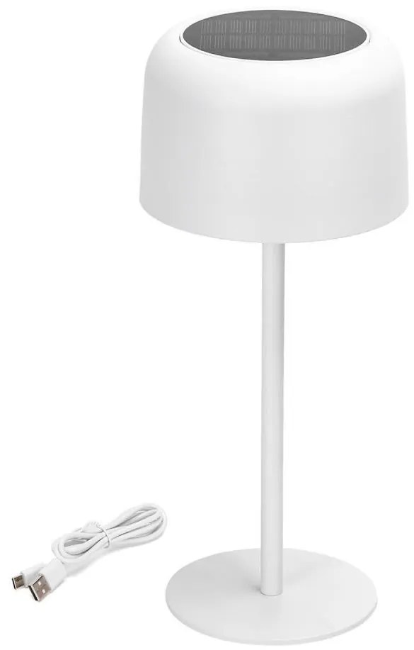 Aigostar - LED napelemes állítható fényerőjű tölthető lámpa 3W/5V/2200mAh IP54