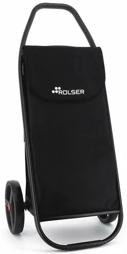 Rolser Com MF 8 Black Tube kerekes bevásárlótáska,fekete