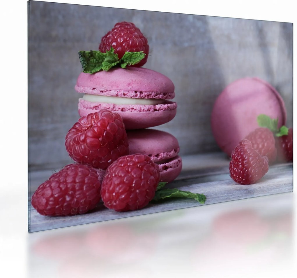 A macaroons képe (üvegen) (70x50 cm)