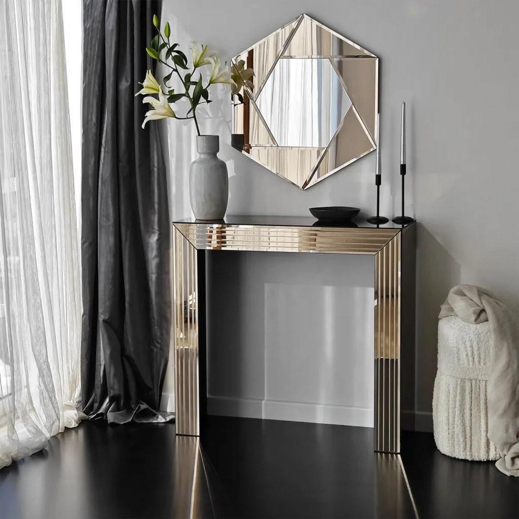 Dresser komód, bronz, 91 cm