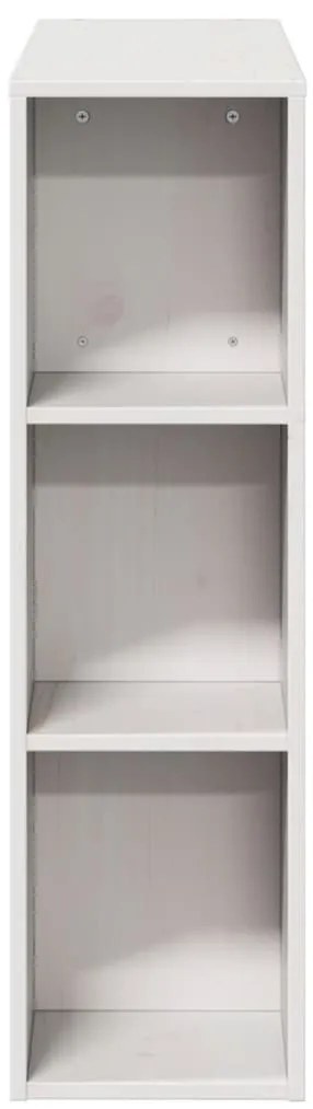 fehér tömör fenyőfa fejtámla tárolóval 75 cm