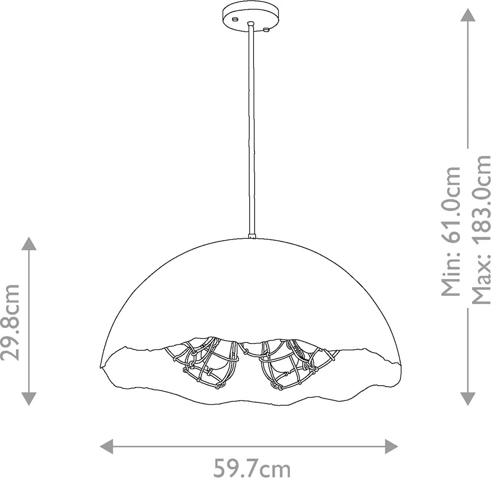 Kichler loft függeszték fracture grafit elskl-fracture-p-l