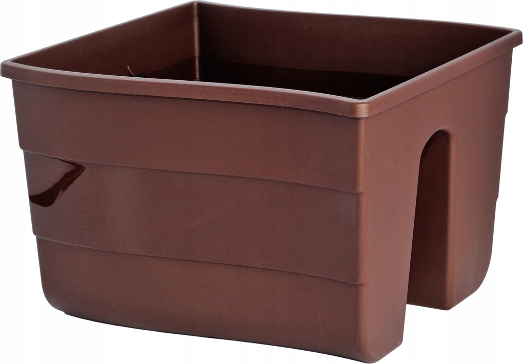 Wave korláttartó kaspó 30cm Erkély láda