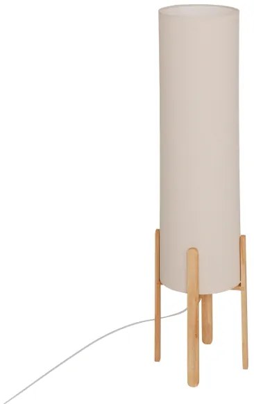 Atmosphera - KEYAH állólámpa 1xE27/25W/230V kaucsukfából