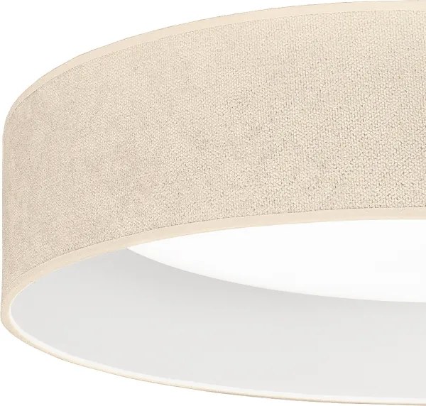 Brilagi - LED dimmelhető világítótest VELVET SM. 24W/230V 3000–6000K átm. 45 cm krémszínű WT + távirányító