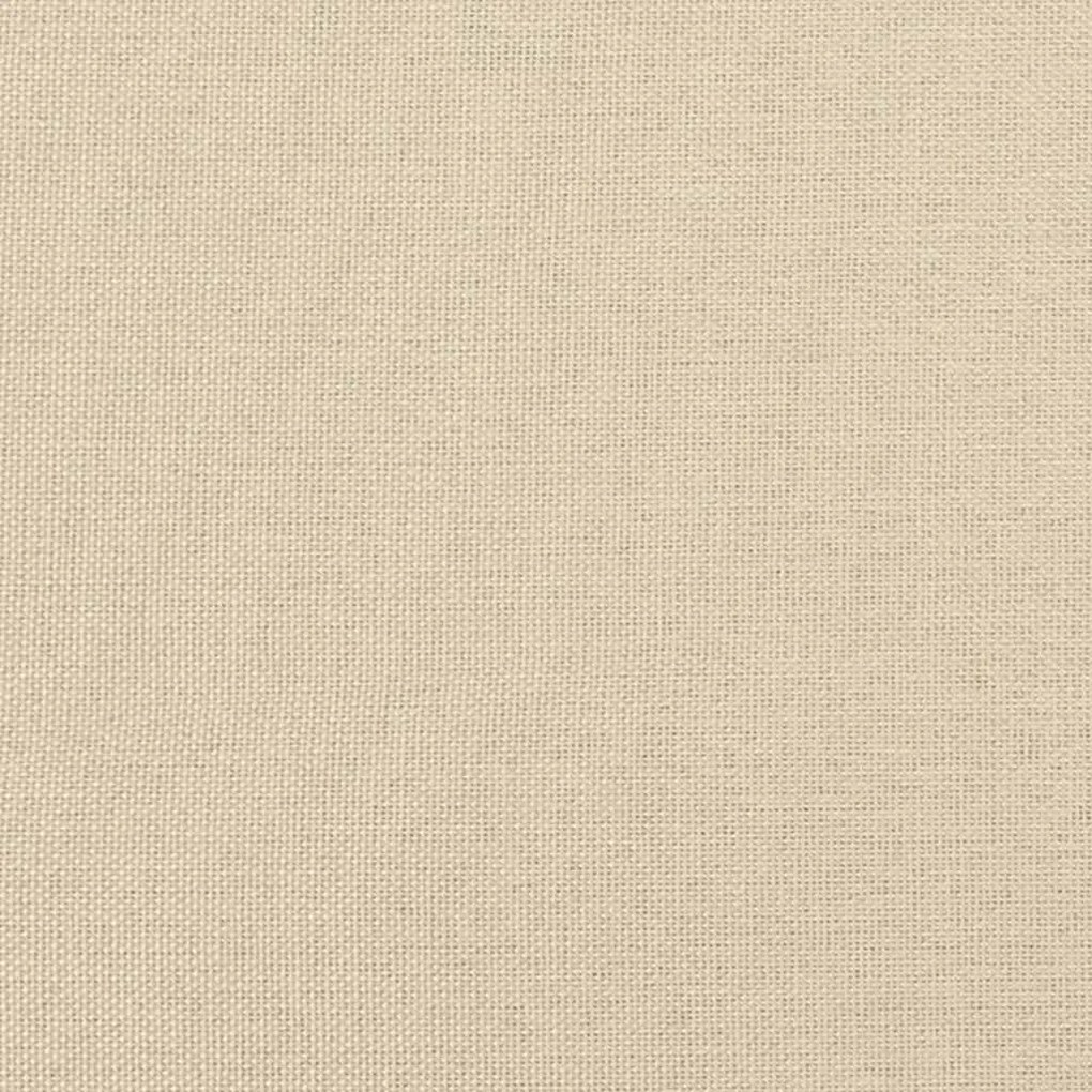 krémszínű szövet fejtámla párna 200 cm