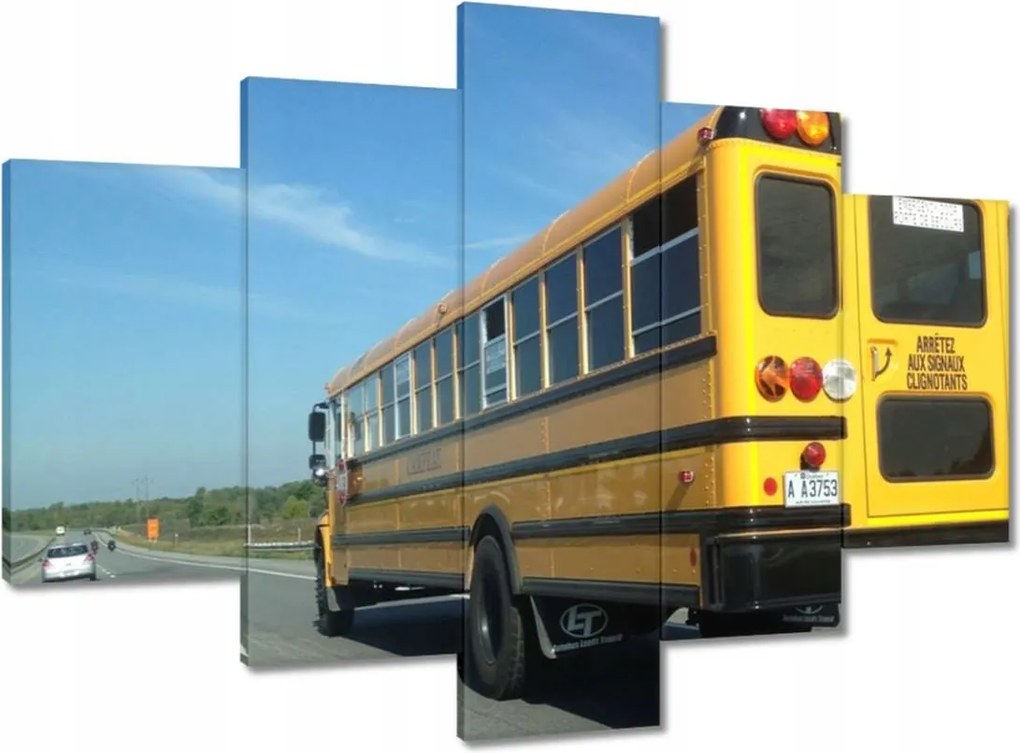 Festmények 150x105 Sárga Schoolbus