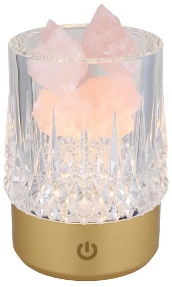 Globo 21044 - LIZZY LED/1W/5V 1200 mAh érintős asztali lámpa, arany