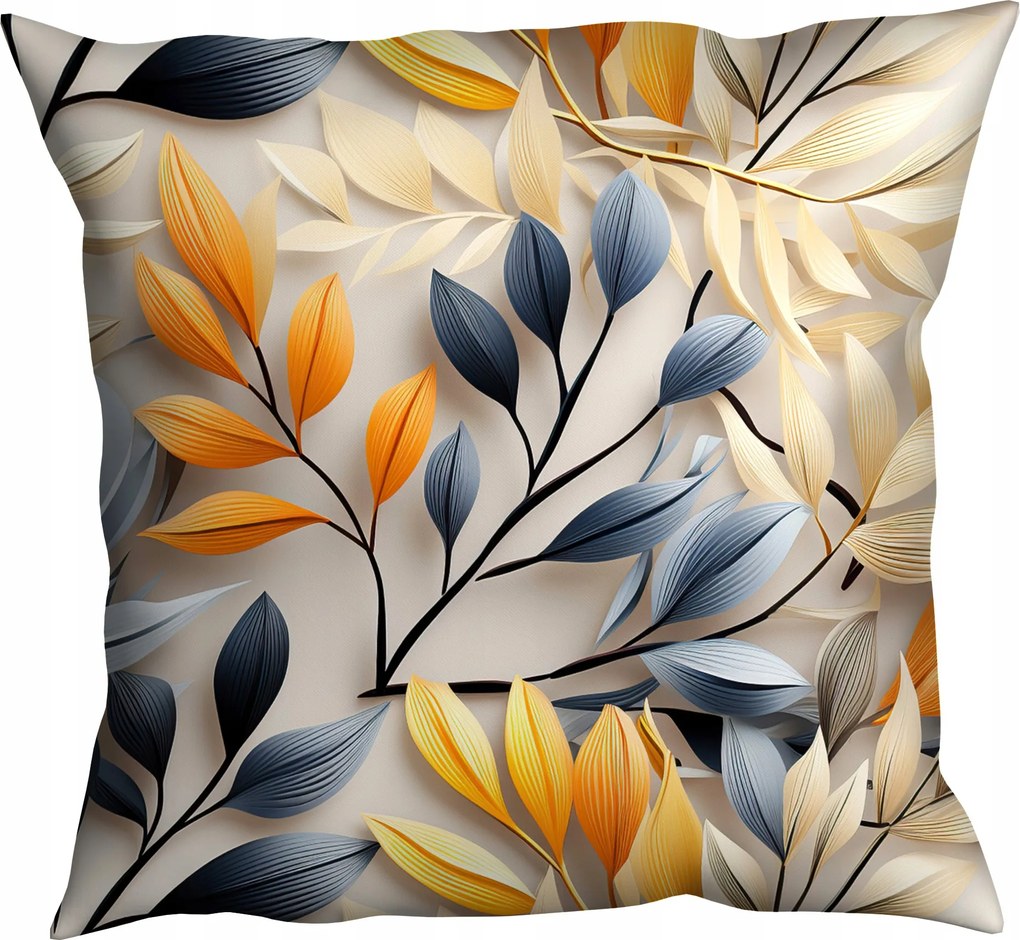 Párnahuzat 45x45 dekoratív boglárka mintás párnahuzat