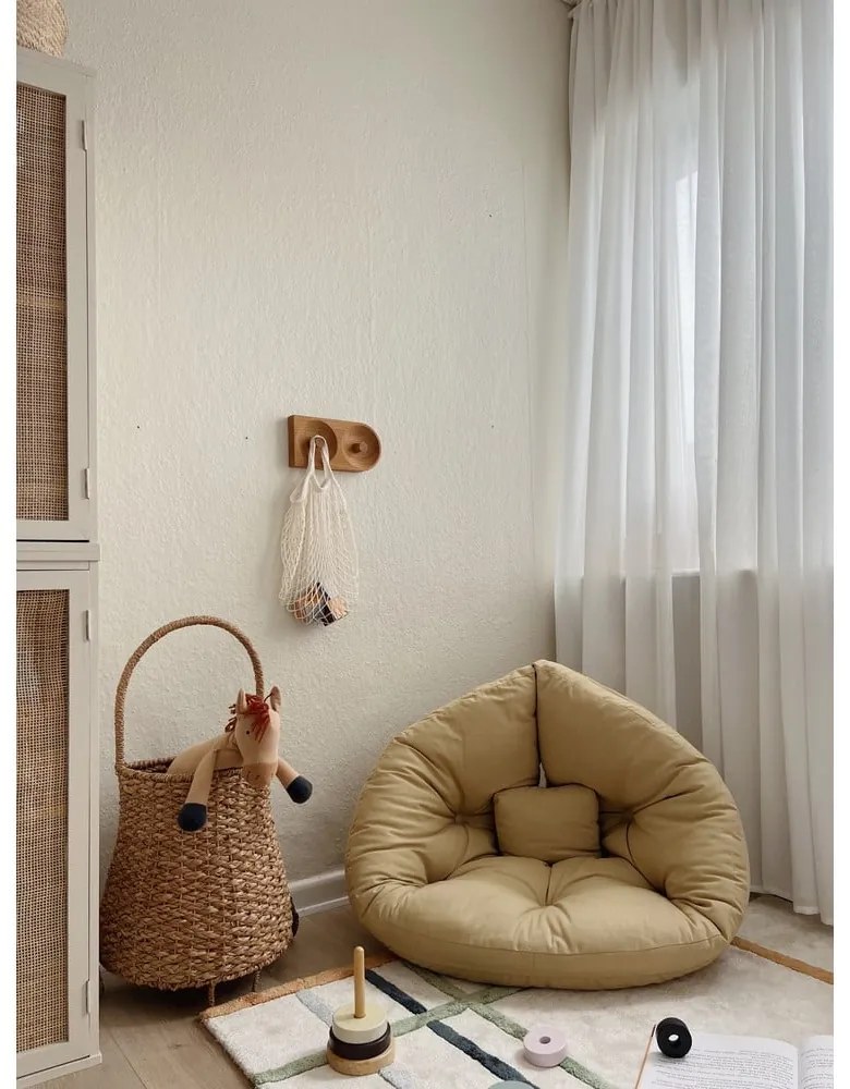 Mini Nido fehér relaxációs gyerekfotel - Karup Design