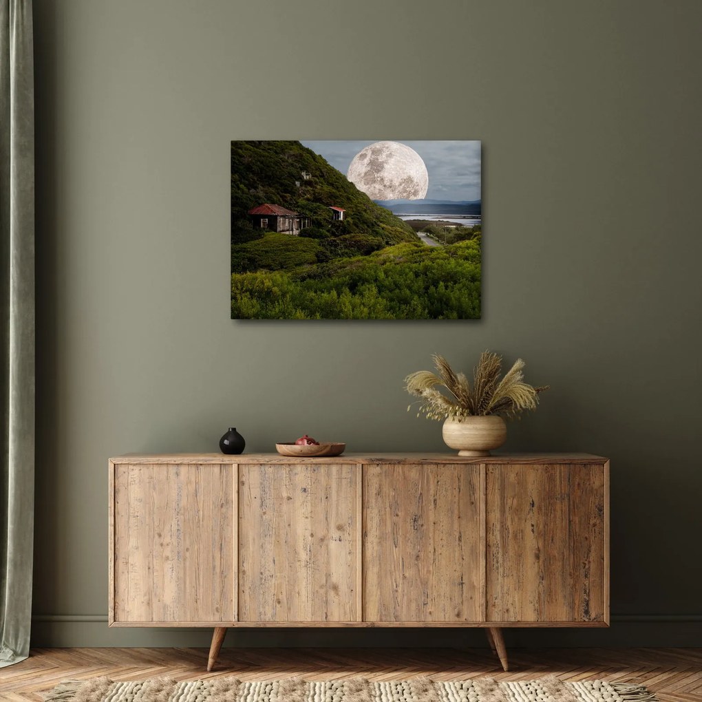 Holdas tájkép (70x50 cm)