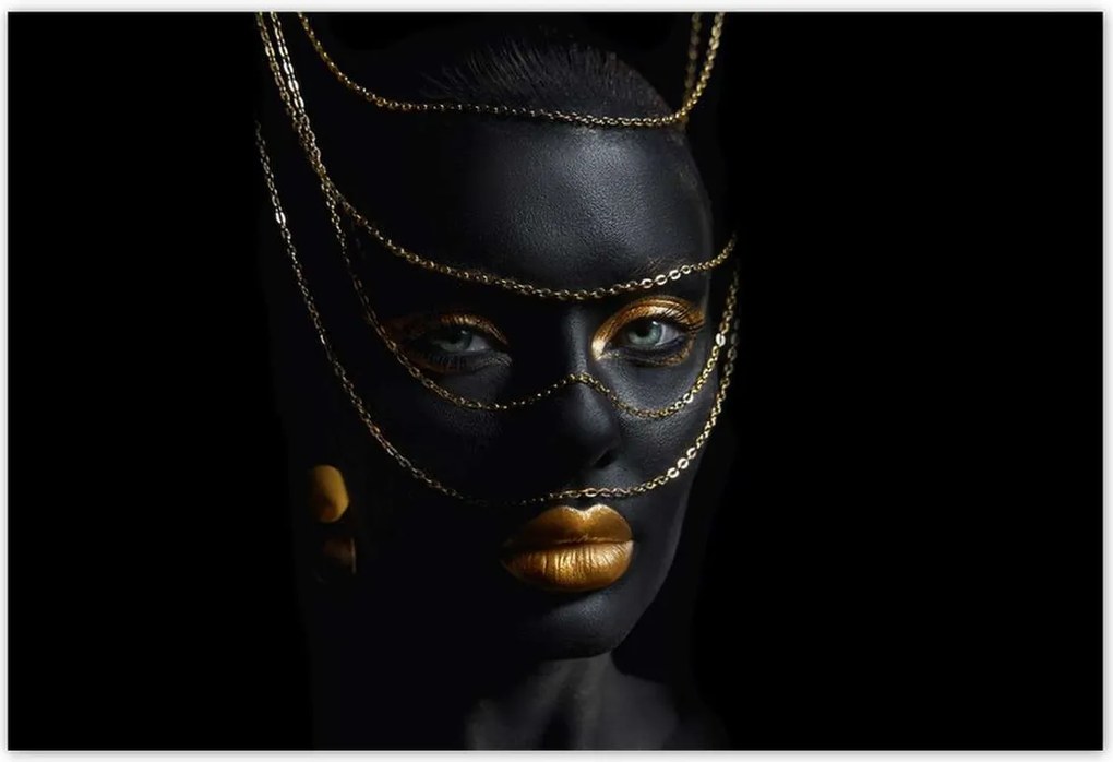 Fotótapéták 200x135 Az aranyszínű csecsebecsék mögött