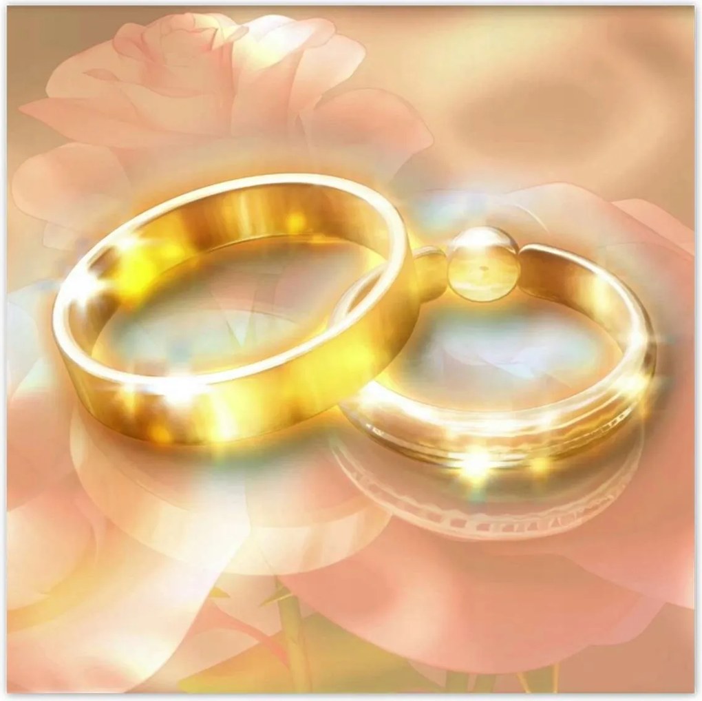 Poszterek 100x100 Nőnap Ajándék Love