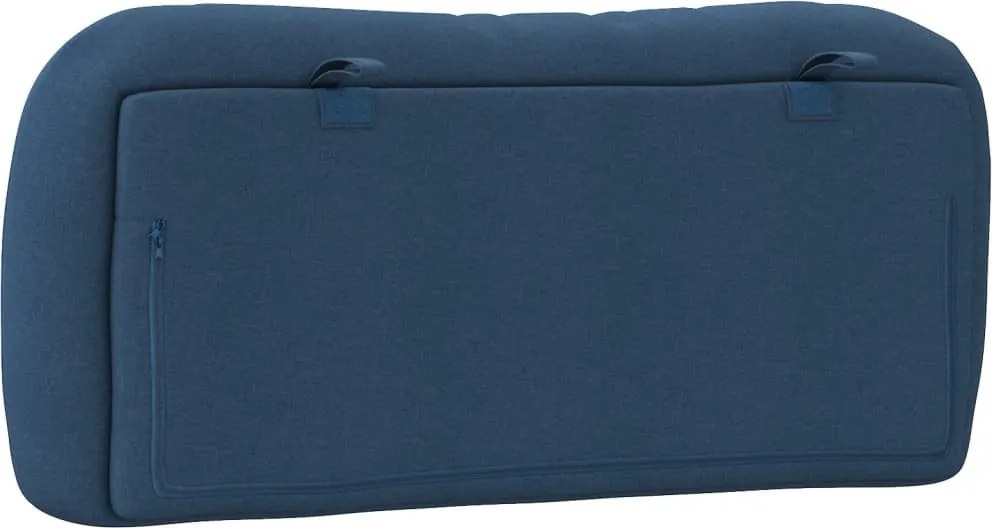 kék szövet fejtámla párna Hvar 90 cm