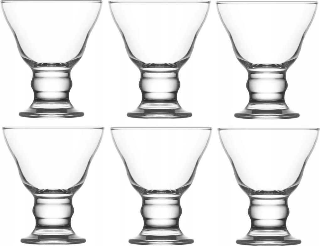 Lav Orion Fagylalt Desszert Csészék Szett Desszertek 6 db-os Szett 250 ml