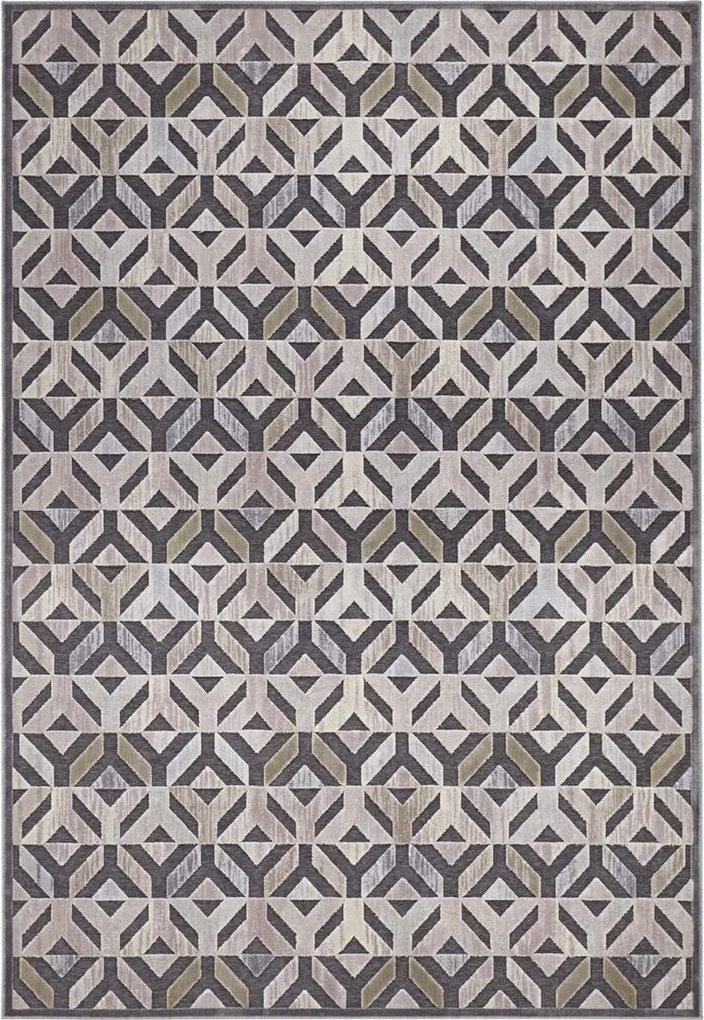 Grafit viszkóz szőnyeg ,rövid szőr 120x170