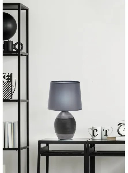 Asztali lámpa AMBON 1xE14/40W/230V fekete