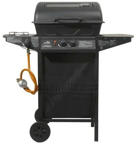 Cattara Gázos mobil grill Party Window 2 + 1, 98 x51 x 102 cm