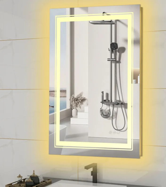 Vero falitükör ezüst