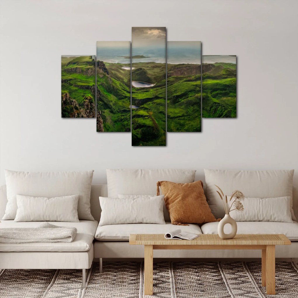 Kép - Quiraing, Skócia (150x105 cm)