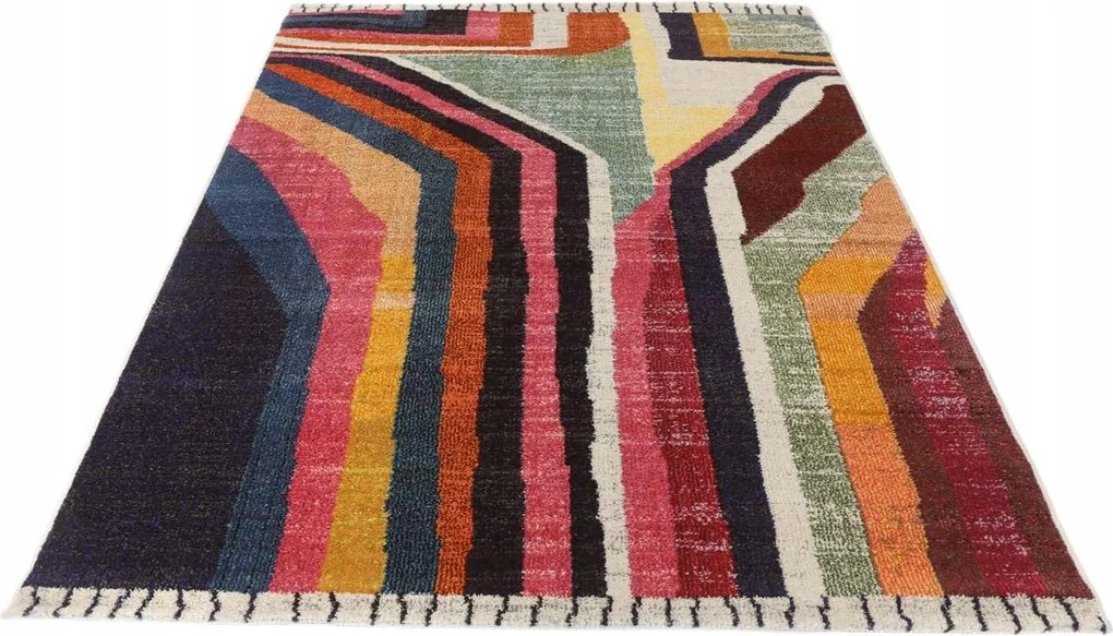 Rugvista Szőnyeg 140CM X 200CM Modern Nappali Folyosó Magasság 1 CM