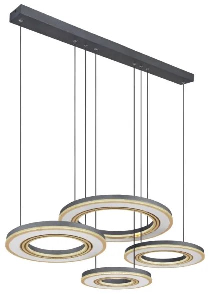 Globo 67191-80 - LED Dimmelhető csillár zsinóron BLASIUS LED/80W/230V + távirányító