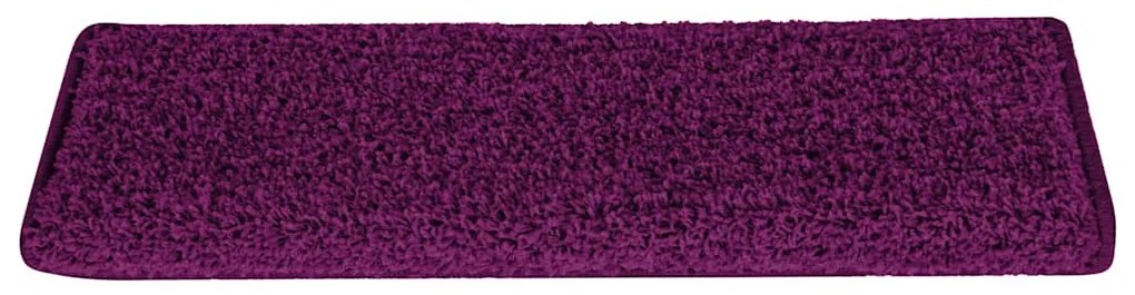 30 db rózsaszín lépcsőszőnyeg, 65 x 21 x 4 cm, téglalap alakú széllel