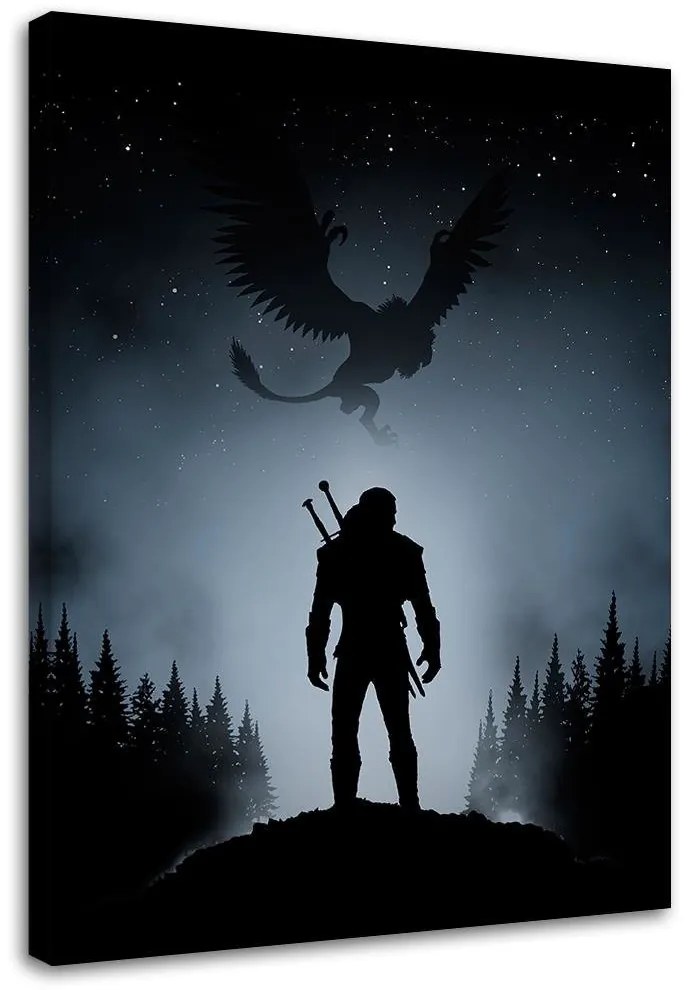 Gario Vászonkép Sárkány az égen - DDJVigo Méret: 60 x 90 cm