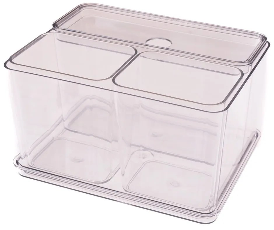 Műanyag fürdőszobai rendszerező szett 4 db-os – Casa De Engel